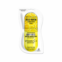 Skin Shine Маска-энергетик для лица и шеи Jelly Mask тонизирующая гидрогелевая 2x7 мл