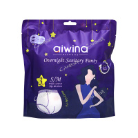Aiwina Трусики для критических дней ночные (S/M) 3 шт