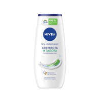 Nivea Гель для душа кремовый Свежесть и забота алоэ 250 мл