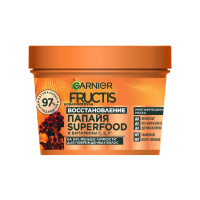 Garnier Маска для поврежденных волос Fructis Superfood Папайя 390 мл