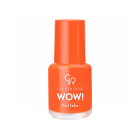 Golden Rose Лак для ногтей Wow тон 37 оранжевый 6 мл