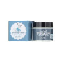 Jigott Крем для лица Goat milk Whitening Cream Отбеливающий с экстрактом козьего молока 70 мл