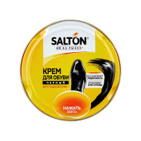 Salton Крем для обуви для гладкой кожи Черный 50 мл
