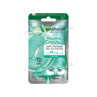Garnier Патчи для области вокруг глаз тканевые Эксперт+Крио Гель патчи 5 г