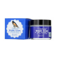 Jigott Крем для лица Bird’s Nest Wrinkle Cream Антивозрастной с экстрактом ласточкиного гнезда 70 мл