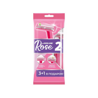 Dockland Бритвенный станок одноразовый Rose 2 2 лезвия 3+1 шт