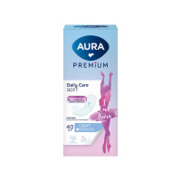 Aura Прокладки ежедневные ультратонкие Premium Light 40 шт